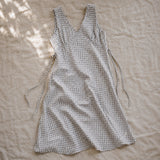 Vestido de lactancia sin mangas Windowpane