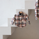 Mini Flannel Shirt Red Check