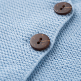 Cardigan blu chiaro con bottoni