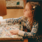 William Morris Pijama infantil azul malva