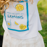 Kinder-T-Shirt in Übergröße Lemon Squeezy