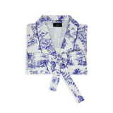 Women's Toile de Jouy Bamboo Robe