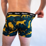 Herren Boxershorts Cheetah