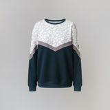 Sweatshirt zum Stillen - Leopard