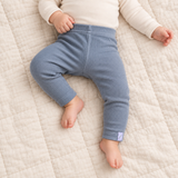 Ribbed Leggings de bambú «Blueberry»