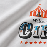 Übergroßes T-Shirt für Kinder Willkommen im Zirkus