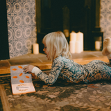 William Morris Pijama infantil azul malva