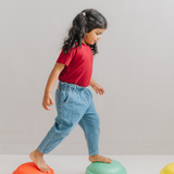 T-shirt Bamboo Everyday pour enfants Bourgogne foncé