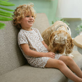 Children's Shortie Schlafanzug-Set Leopardendruck