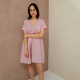 Vestido de lactancia Portofino Rosa