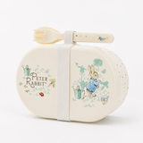 Boîte à goûter Peter Rabbit avec couverts