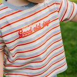 Gestreiftes T-Shirt für Kinder in Übergröße Good Old Days