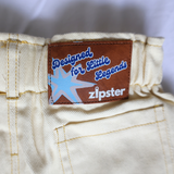 Denim Skater Jeans Ecru