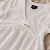 Portofino Stillkleid Weiß