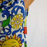 Pyjama pour dames Sicilian Summer (Gagnant du concours de design 2025)