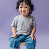 T-shirt Bamboo Everyday pour enfants Gris chiné