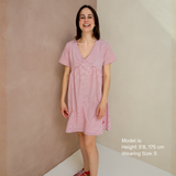 Vestido de lactancia Portofino Rosa
