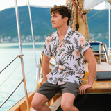 Camicia da uomo in Tencel - Hawaiian Days