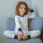 Children's PJ Set Whiteout - Zipster